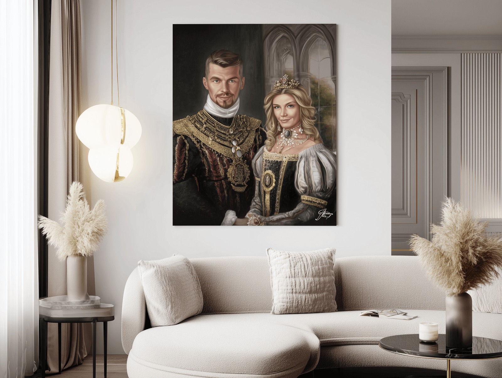 The Timeless Appeal of Transforming Photos into Majestic Royal Portrait Art