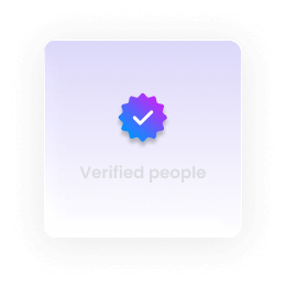 Verified people