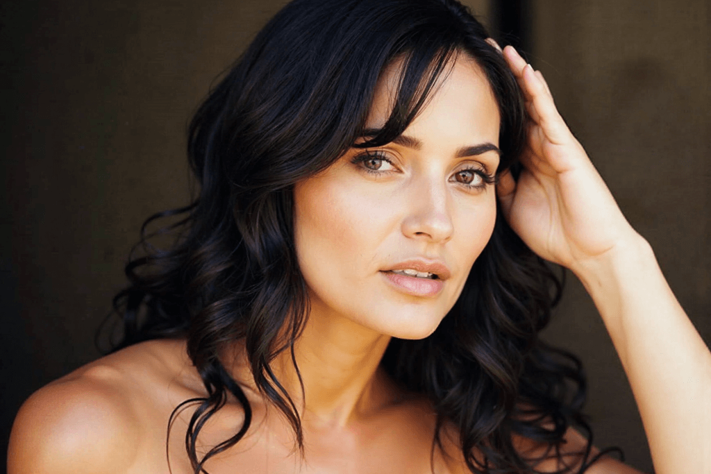 A photo of gorgeous Salma Hayek, who is often classified as MILF